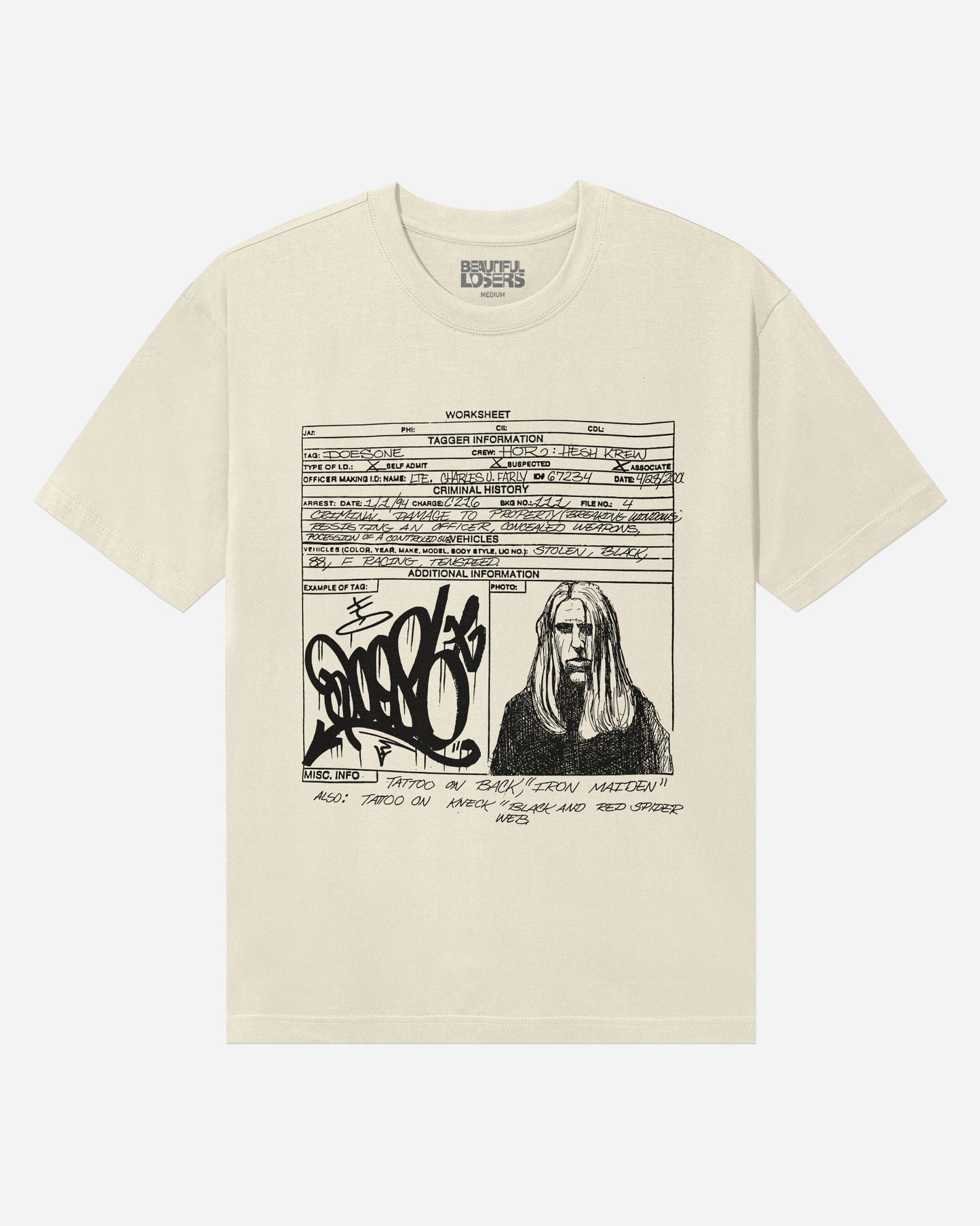 Andrew Schoultz x Beautiful Losers, Wanted, 2025