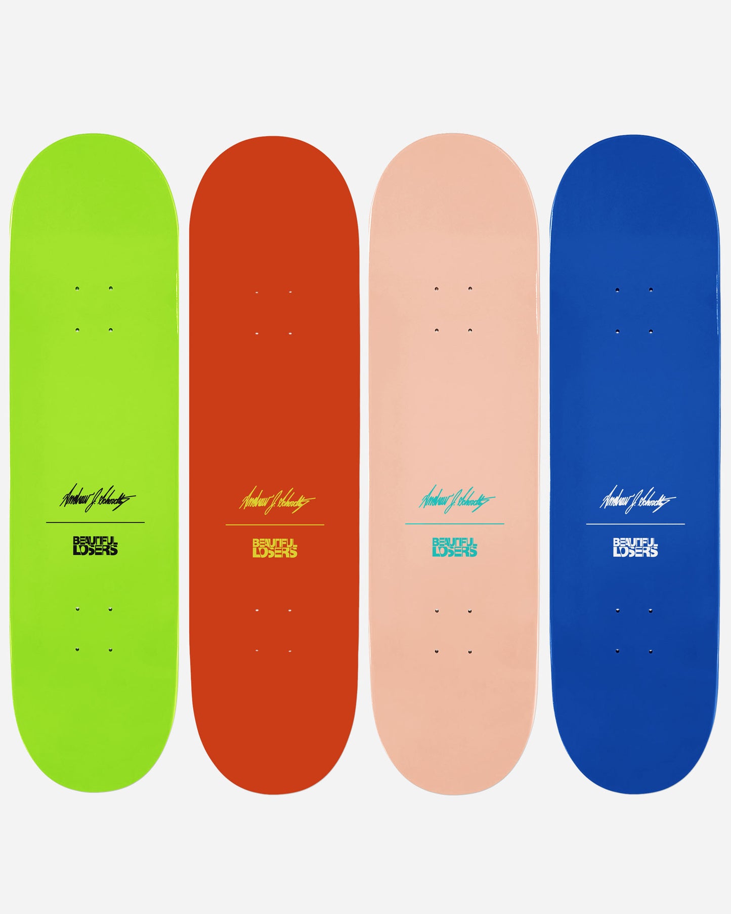 Andrew Schoultz x Beautiful Losers, Maelstrom Skateboard Collection, 2025