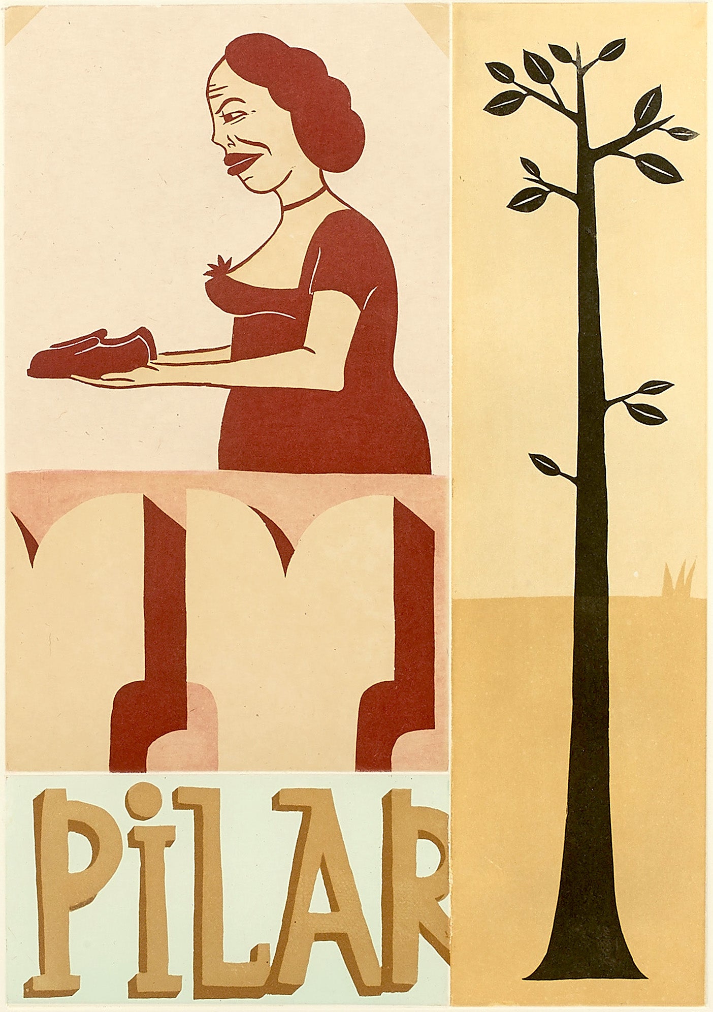Margaret Kilgallen, Pilar, 1999
