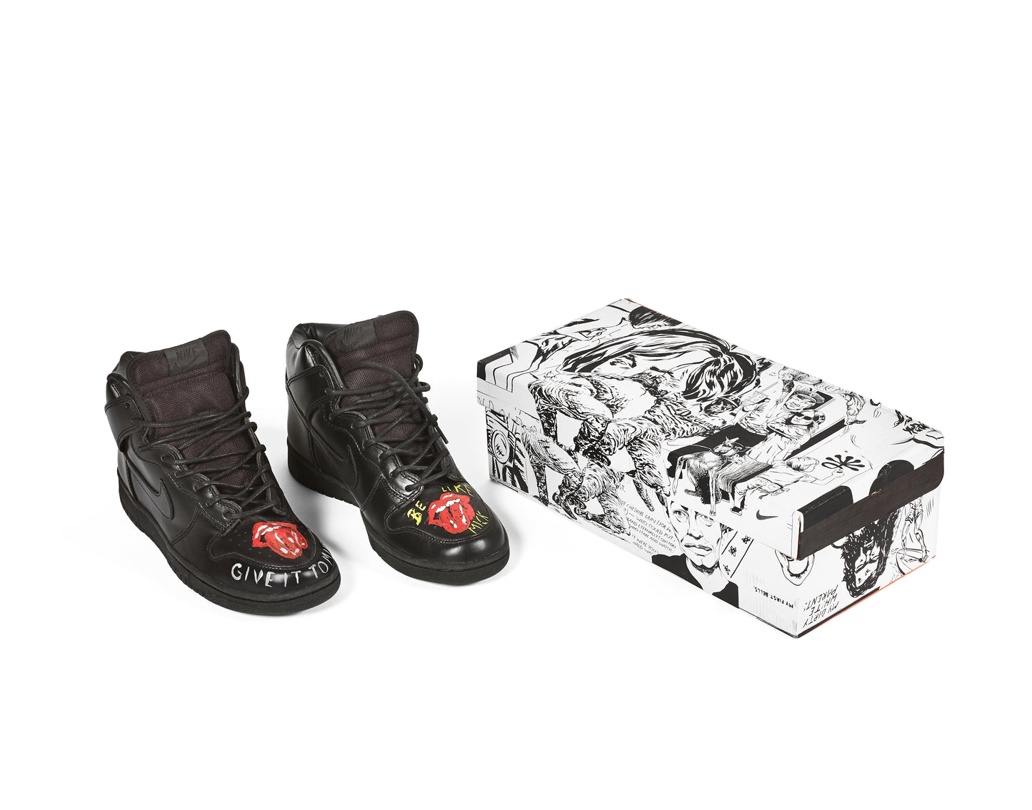 Raymond Pettibon, Untitled (Nike Dunk High), 2003