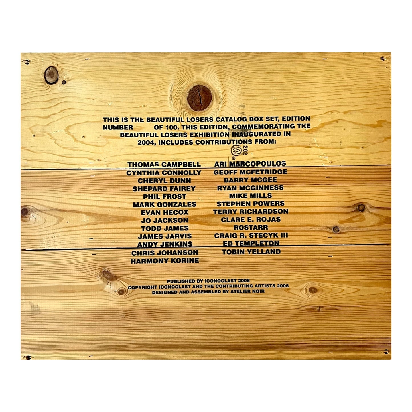 Various Artists, Beautiful Losers Catalog Box, 2006