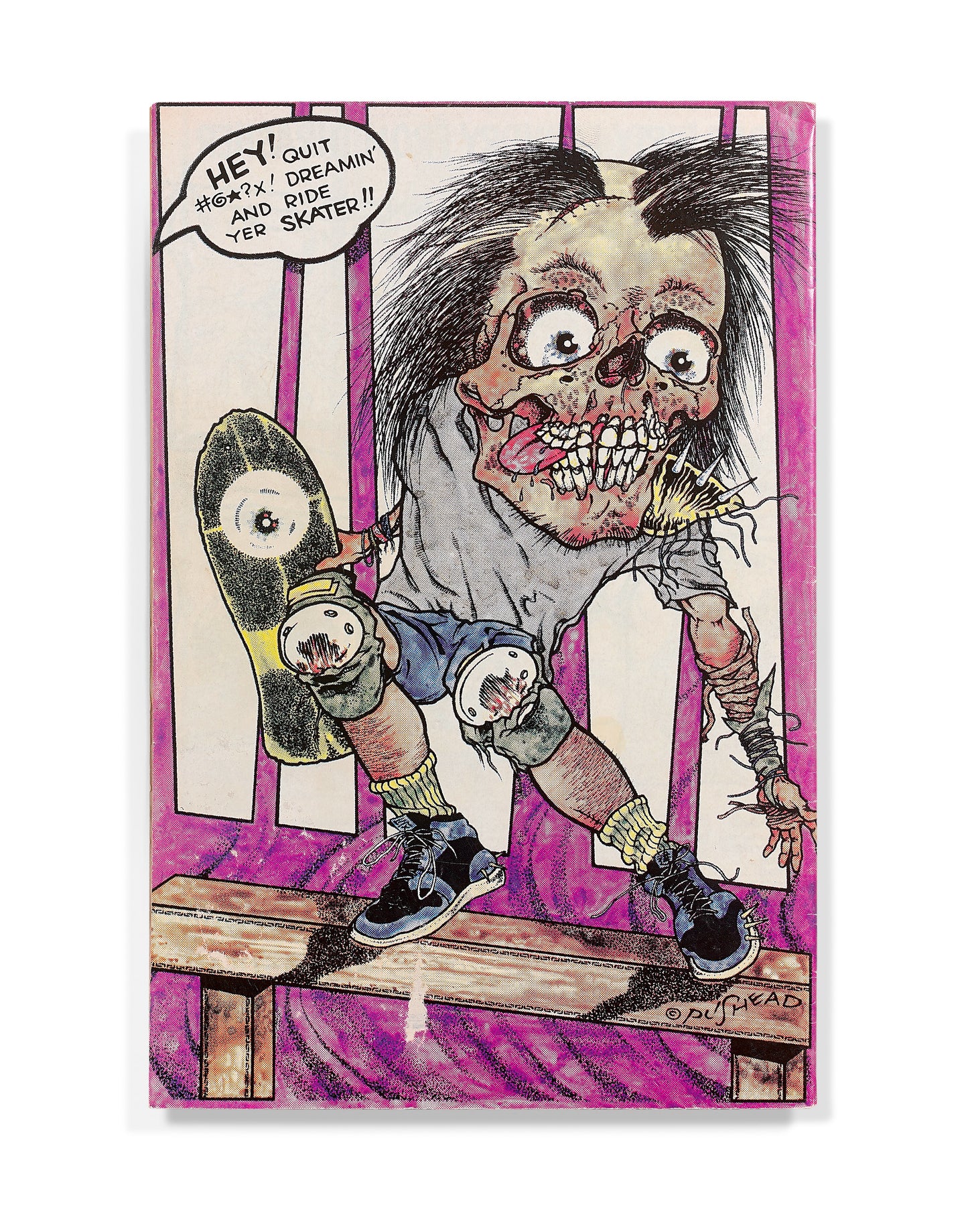 Pushead, Untitled (Thrasher Comics #1), 1988