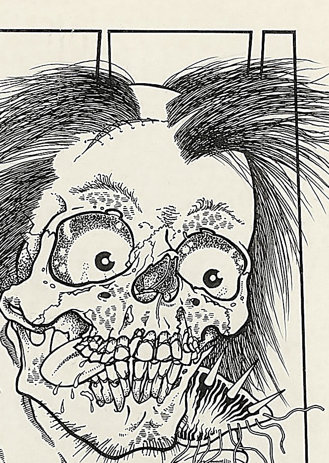 Pushead, Untitled (Thrasher Comics #1), 1988