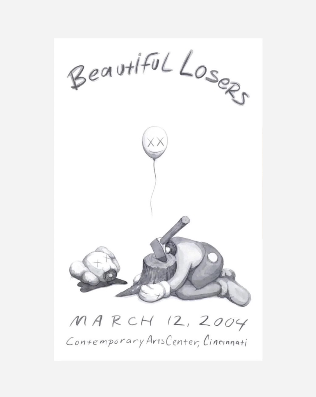 KAWS, Beautiful Losers, 2004