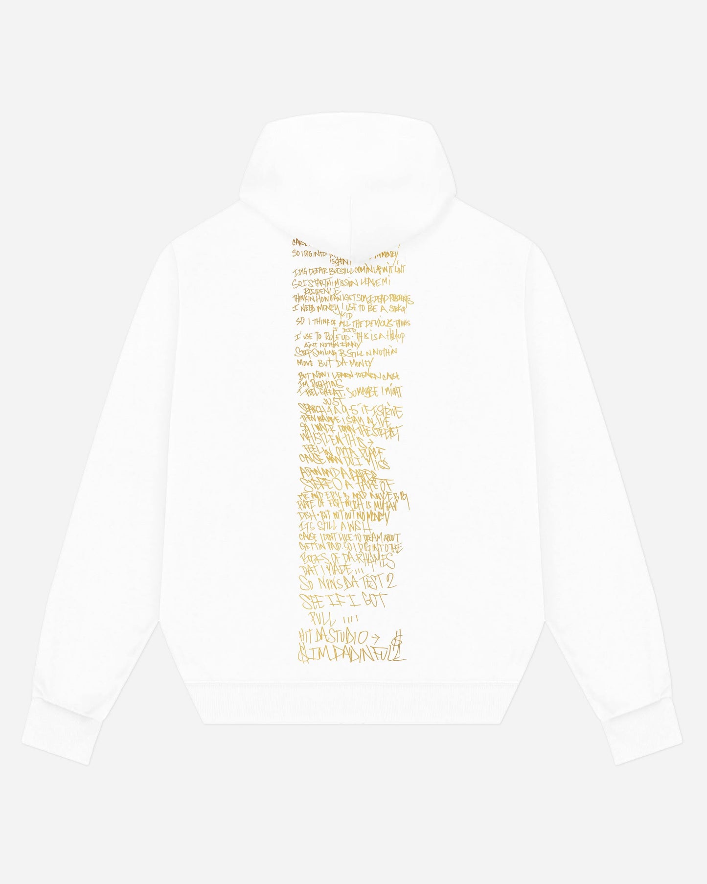 Beautiful Losers x Rakim, Paid In Full hoodie, 2025