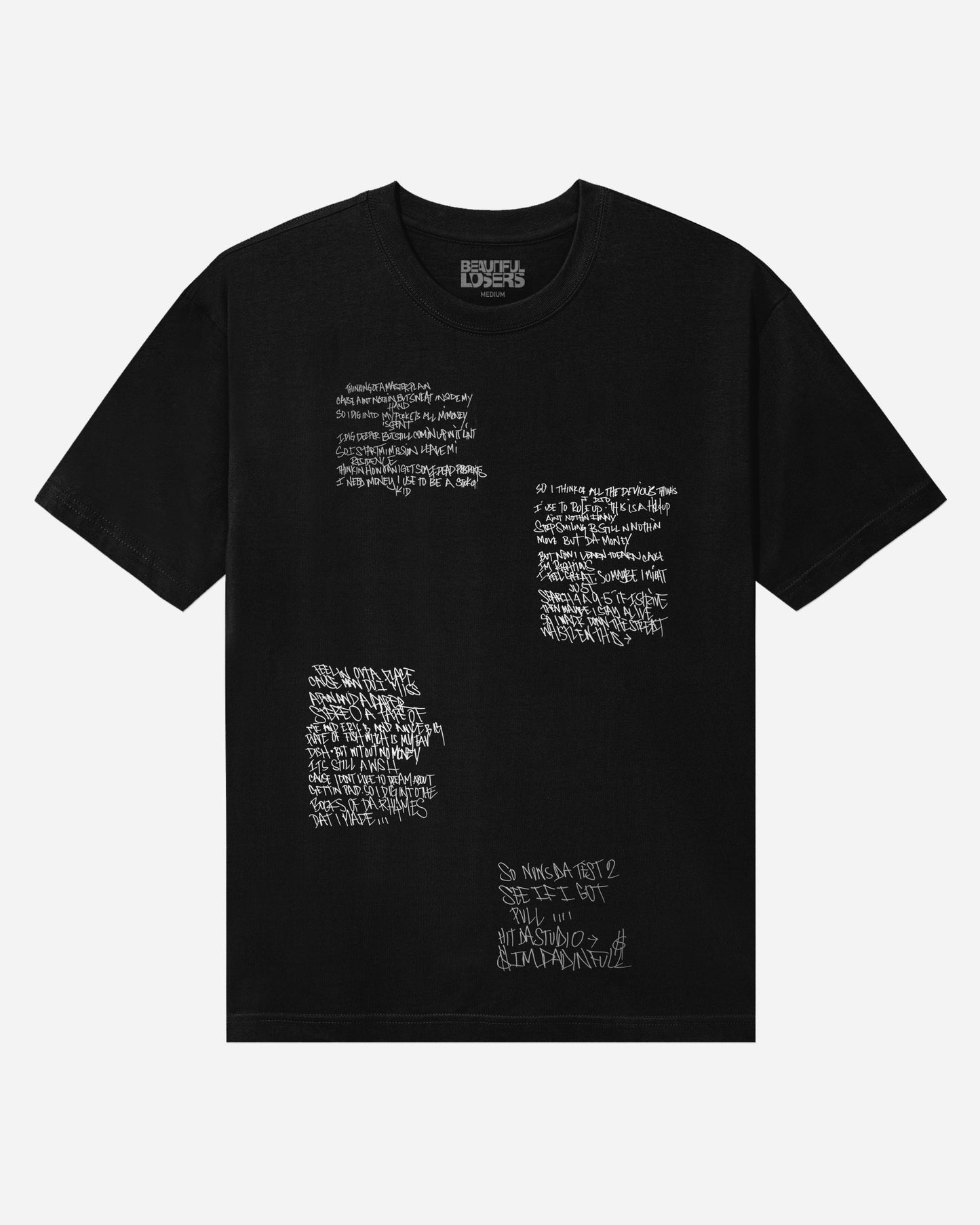 Beautiful Losers x Rakim, Paid In Full shirt, 2025