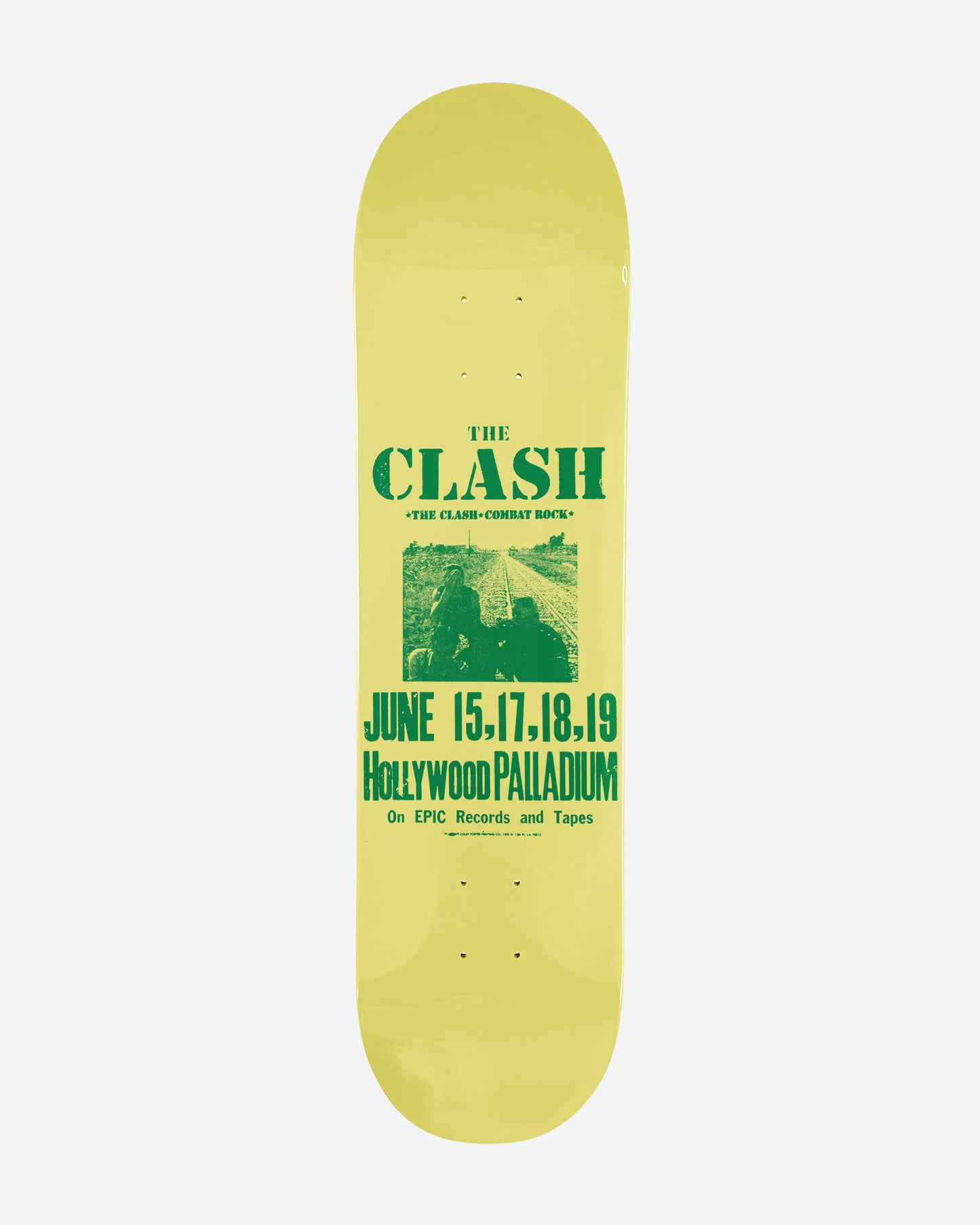 Beautiful Losers x The Clash x Colby Poster Printing Co., Palladium [1982], 2025