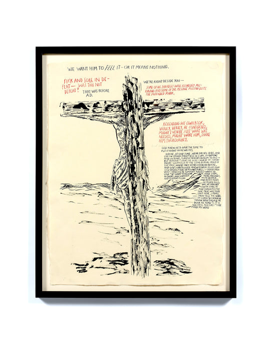 Raymond Pettibon, Untitled (We want him...), 2003