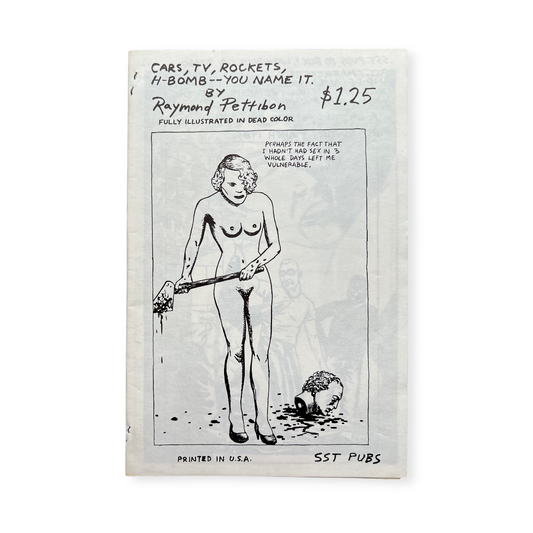 Raymond Pettibon, Cars, TV, Rockets, H-Bomb -- You Name It, 1985