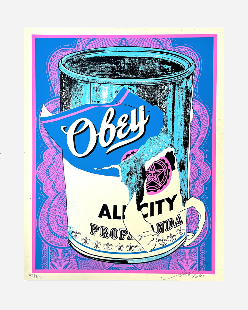 Shepard Fairey, Soup Can IV, 2009