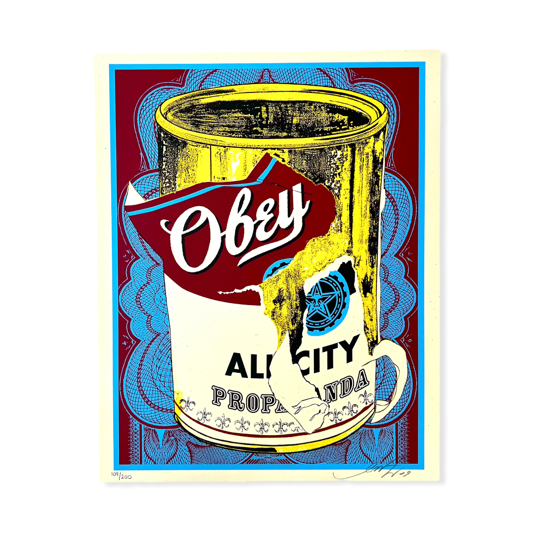 Shepard Fairey, Soup Can III, 2009