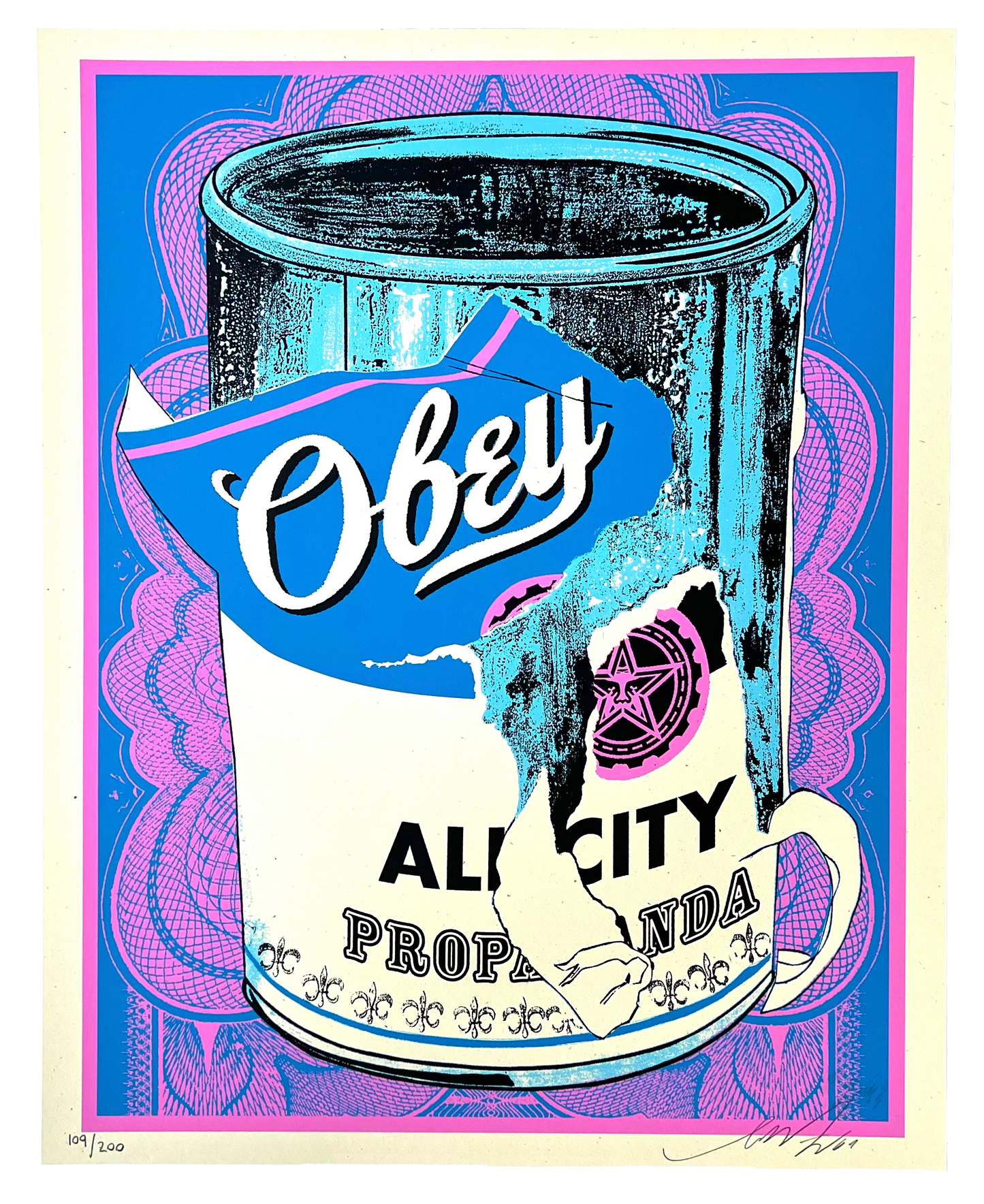 Shepard Fairey, Soup Can IV, 2009